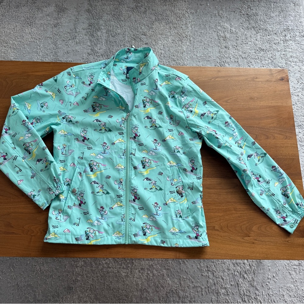 Men’s Maison Kitsuné Golf Collection Windbreaker Jacket Size M